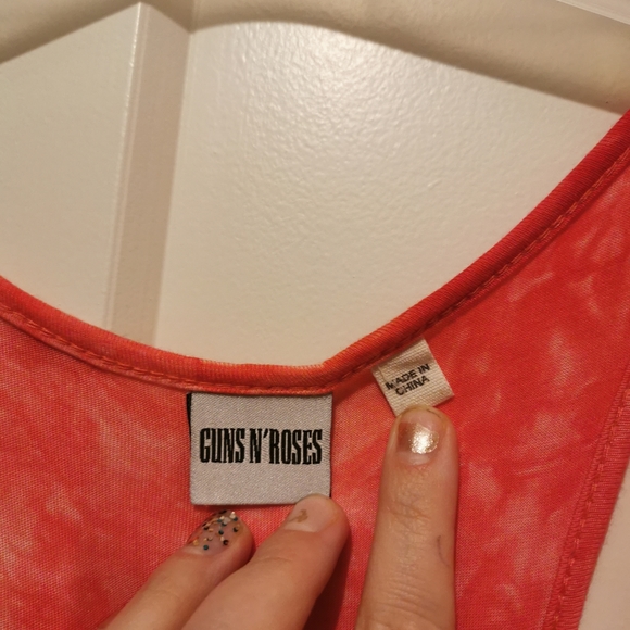 Guns n' Roses tie dye fringe tank top - Picture 4 of 4